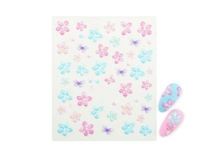 Nail Stickers - Soft Bloom 02