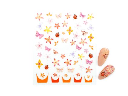 modelaznehtu.cz Nail Stickers - Soft Bloom 01