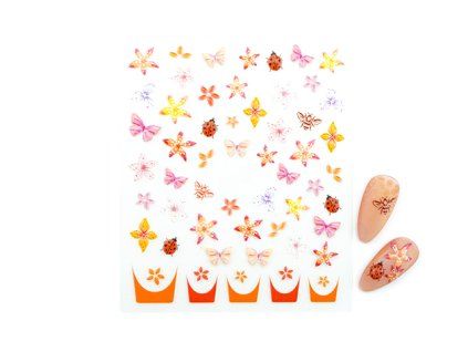 Nail Stickers - Soft Bloom 01