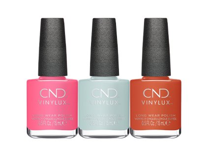 CND Sada Vinylux II. - Dreamy Delights - Holographic, B-Day Candle, Taffy