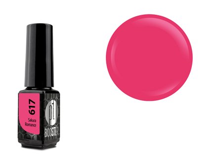 Platinum LED-tech BOOSTER COLOR - Sakura Romance (617), 3,5ml - Gel-lak BEZ PILOVÁNÍ