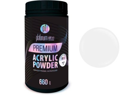 Platinum Platinum Air-Tech PREMIUM ACRYLIC POWDER - White (04) 660 g