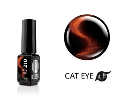 Platinum LED-tech BOOSTER COLOR Cat Eye Crystal - Amber - Mini (210)