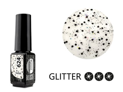 Platinum LED-tech BOOSTER COLOR - Stardust (624), 3,5ml - Gel-lak BEZ PILOVÁNÍ