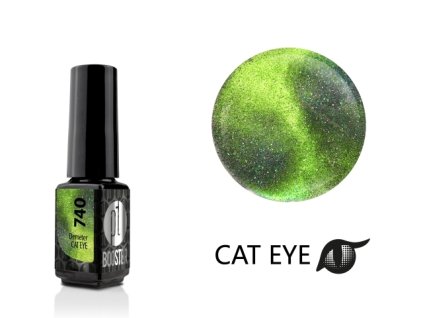 Platinum LED-tech BOOSTER COLOR - Cat Eye Divine - Demeter (740), 3,5ml - Gel-lak BEZ PILOVÁNÍ