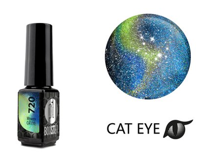 Platinum LED-tech BOOSTER COLOR - Cat Eye Dragon - Wyvern (720), 3,5ml - Gel-lak BEZ PILOVÁNÍ