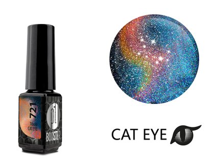 Platinum LED-tech BOOSTER COLOR - Cat Eye Dragon - Tibold (721), 3,5ml - Gel-lak BEZ PILOVÁNÍ
