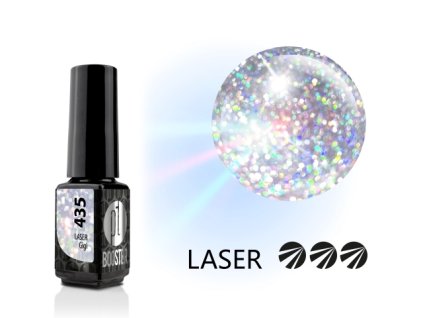 Platinum LED-tech BOOSTER COLOR - Gigi (435), 3,5ml - Gel-lak BEZ PILOVÁNÍ