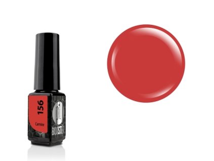 Platinum LED-tech BOOSTER COLOR - Carmine (156), 3,5ml - Gel-lak BEZ PILOVÁNÍ