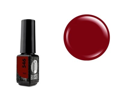 Platinum LED-tech BOOSTER COLOR - Heart (546), 3,5ml - Gel-lak BEZ PILOVÁNÍ