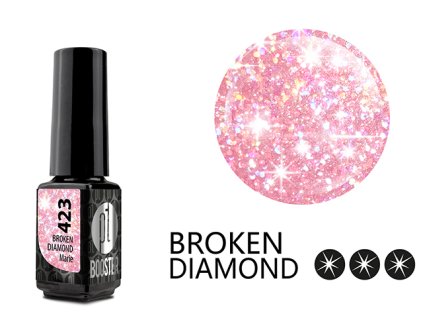 Platinum LED-tech BOOSTER COLOR - Marie (423), 3,5ml - Gel-lak BEZ PILOVÁNÍ