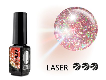 Platinum LED-tech BOOSTER COLOR - Candice (439), 3,5ml - Gel-lak BEZ PILOVÁNÍ