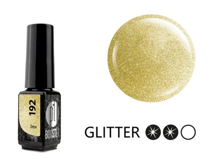 Platinum LED-tech BOOSTER COLOR Drew (192), 3,5ml - Gel-lak BEZ PILOVÁNÍ