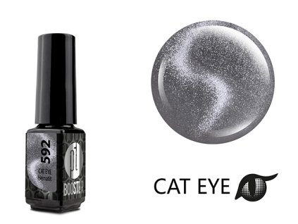 Platinum LED-tech BOOSTER COLOR - Hematit (592), 3,5ml - Gel-lak BEZ PILOVÁNÍ