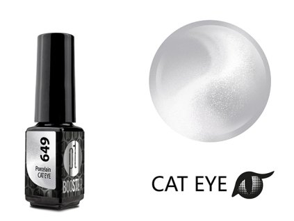Platinum LED-tech BOOSTER COLOR - Cat Eye Ceramic - Porcelain (649), 3,5ml