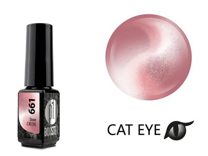 Platinum LED-tech BOOSTER COLOR - Cat Eye Ceramic - Stove (661), 3,5ml
