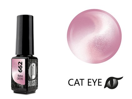 Platinum LED-tech BOOSTER COLOR - Cat Eye Ceramic - Button (662), 3,5ml