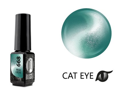 Platinum LED-tech BOOSTER COLOR - Cat Eye Ceramic - Mosaic (668), 3,5ml