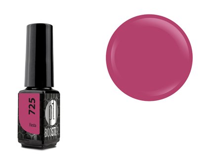 Platinum LED-tech BOOSTER COLOR - Fiesta (725), 3,5ml - Gel-lak BEZ PILOVÁNÍ
