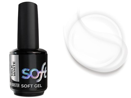 Platinum BOOSTER New Soft Gel  - Milk White, 15ml (02)