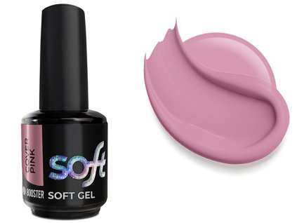 Platinum BOOSTER New Soft Gel  - Cover pink, 15ml (10)