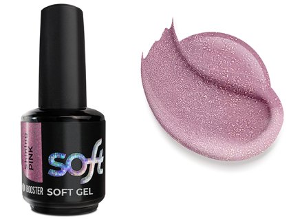 Platinum BOOSTER New Soft Gel  - Shining pink, 15ml (18)