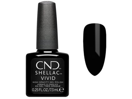 CND SHELLAC - VIVID - Black Tuxedo