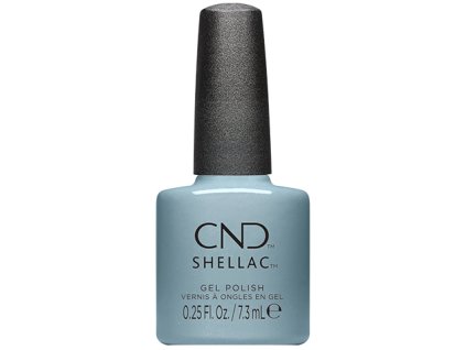 CND SHELLAC - Teal Textile