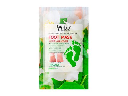 NBC BeautiLab Collagen Moisture Foot Sock Mask - maska na nohy - Jasmine