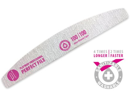 Platinum Perfect File Halfmoon 100/100 pilník - Zebra