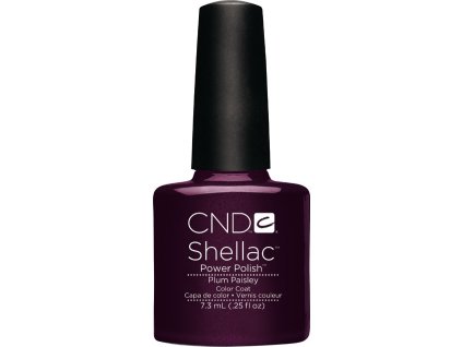 CND SHELLAC - Plum Paisley