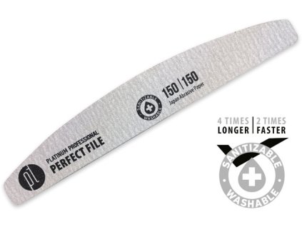 Platinum Perfect File Halfmoon 150/150 pilník - Zebra