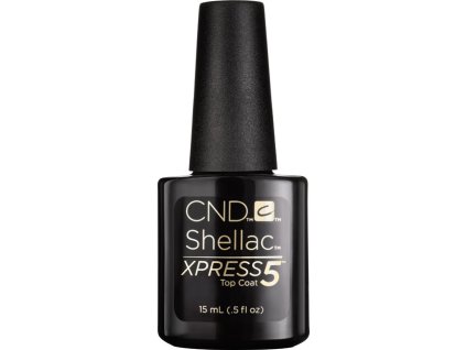 CND SHELLAC - XPRESS5 Top Coat - Kabinetní balení