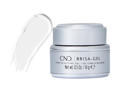 CND BRISA Gel - Pure White Opaque 14g