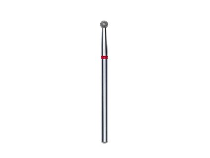 Staleks Diamantová fréza kulička, červená, průměr 2.7mm - FA01R027