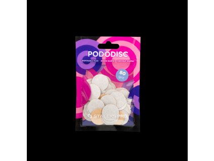 Staleks Náhradní bílý brusný papír pro PODODISC STALEKS PRO M - 80 (50 ks) PDF-20-80w