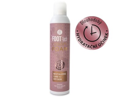 Platinum FOOT-tech Cream Foam 300ml - Revitalizing Care for dry skin