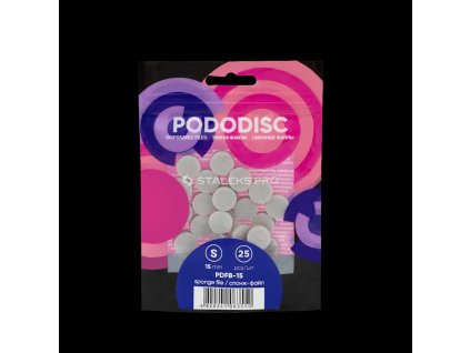 Staleks Náhradní pěnový brusný papír pro PODODISC STALEKS PRO S - (25 ks) PDFB-15