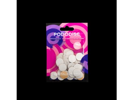 Staleks Náhradní bílý brusný papír pro PODODISC STALEKS PRO S - 180 (50 ks) PDF-15-180w