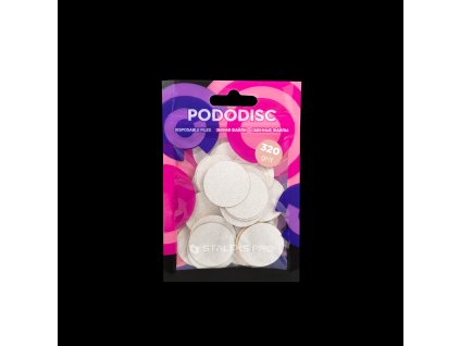 Staleks Náhradní bílý brusný papír pro PODODISC STALEKS PRO L - 320 (50 ks) PDF-25-320w