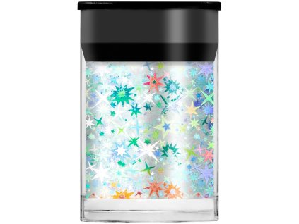 Lecenté Nail Art Foil - Silver Stars