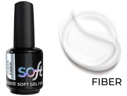 Platinum Booster New Fiber Soft Gel - Clear ,15ml