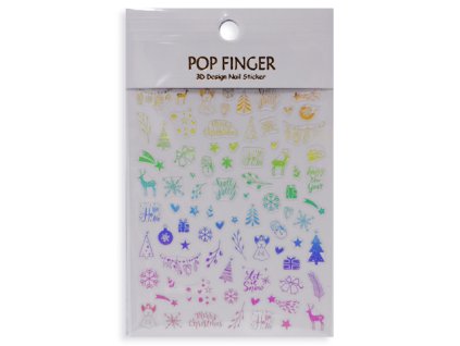 Nail Stickers - Samolepky na nehty – Christmas Party 17