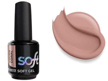 Platinum BOOSTER New Soft Gel 15ml - Cover coral (21)