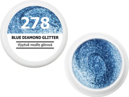 EBD Colour Gel - Blue Diamond Glitter