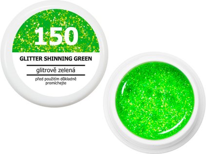 EBD Colour Gel - Glitter Shinning Green