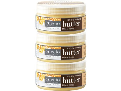 CUCCIO SADA: Milk and Honey Butter Blend - Máslová emulze Mléko a med (3 x 226g)