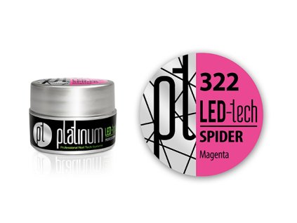 Platinum New Spider Gel - Magenta