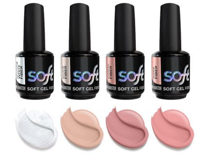 Platinum BOOSTER New Fiber Soft Gel 4x15ml - bonusový dárek