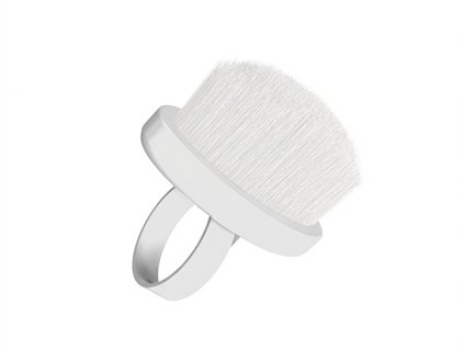 Staleks Kartáček na manikúru EXPERT 03 pro odstranění prachu (10 ks) DBE-03